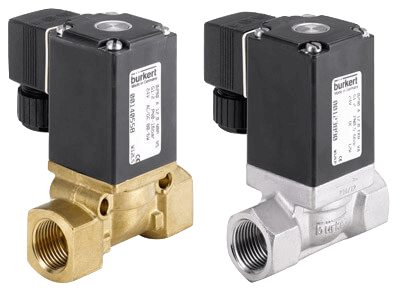 شیر برقی یا Solenoid Valves burkert