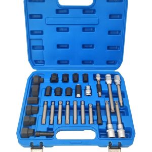 ست 30 عددی ابزار بازبست دینام خودرو با هزار خاری فولی برند کوبیست COOBEAST