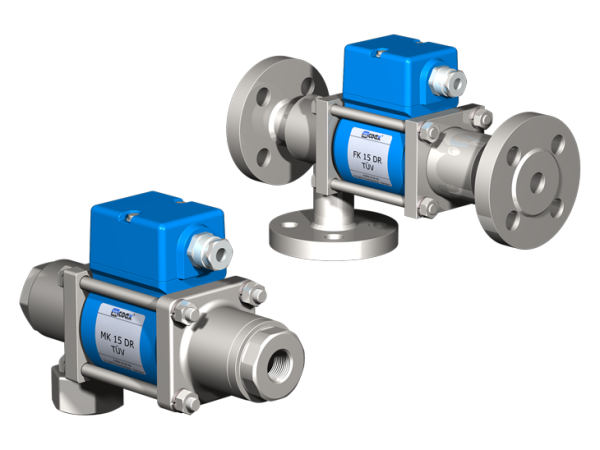 شیرهای دارای گواهینامه گروه مولر کواکس müller co-ax gmbh