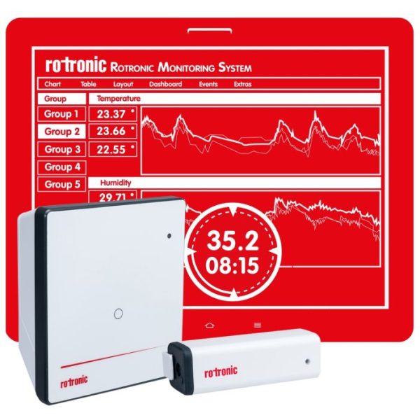 دما - اندازه‌گیری و نظارت بر دما روترونیک ROTRONIC