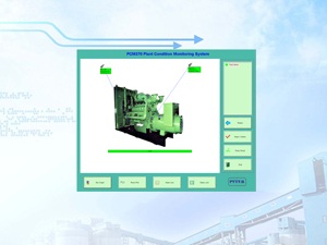 سیستم مدیریت وضعیت کارخانه PCM370 پروب تک provibtech