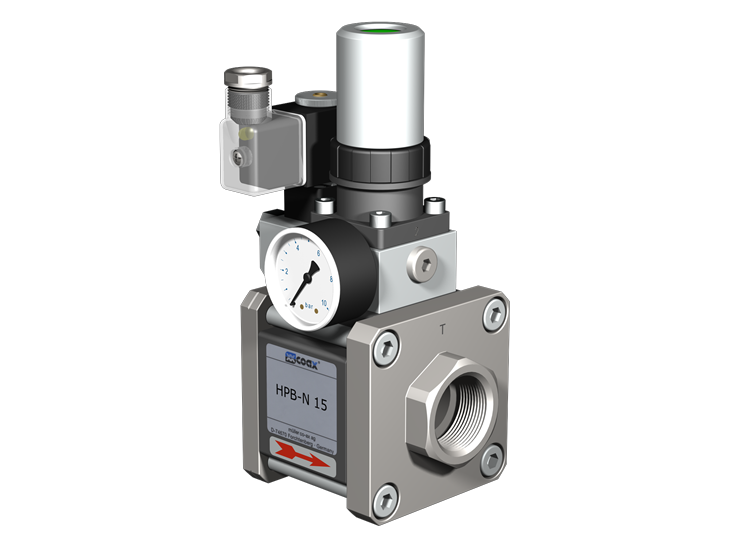 شیرهای کنترل فشار گروه مولر کواکس müller co-ax gmbh