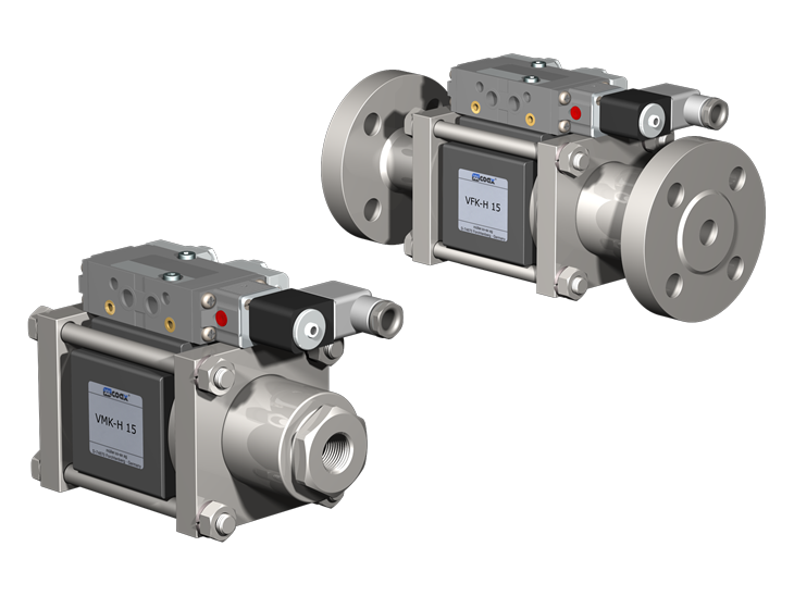 شیرهای کواکسیال فشار بالا گروه مولر کواکس müller co-ax gmbh