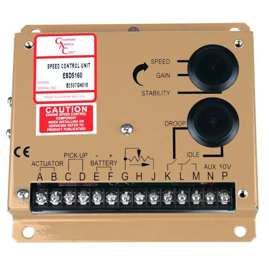 Electronic Speed ​​Controllers کنترل کننده سرعت الکترونیکی (کنترل کننده های دور موتور) Governors America Corp