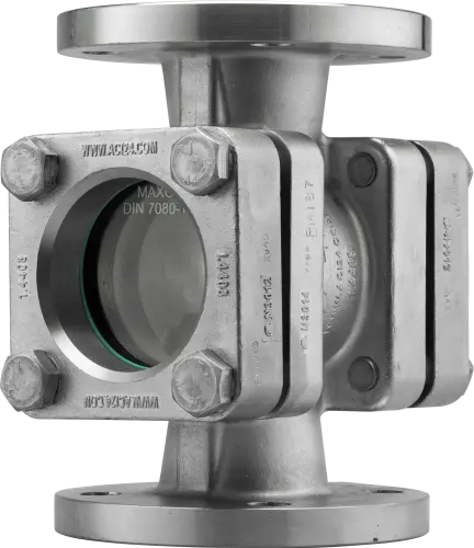 Flow Sight Glass (شیشه های رویت جریان) aci industriearmaturen