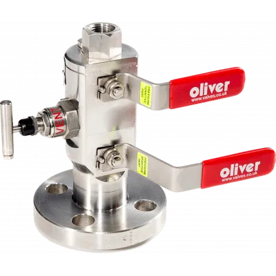 شیرهای دوطرفه مسدودکننده و تخلیه Double Block & Bleed Valves (DBB)
