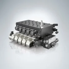شیرهای قرقره‌ای جهت‌دار متناسب از نوع PSLF، PSVF و SLFV fvkn HAWE Hydraulik