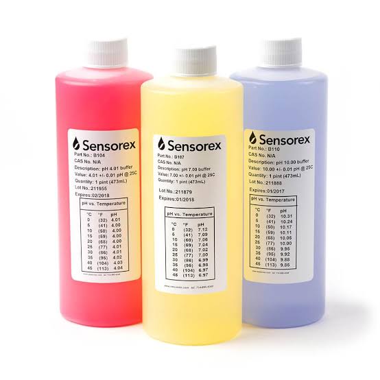 محلولهای کالیبراسیون سنسورکس Sensorex