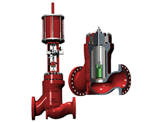 شیرهای سرویس سنگین Severe Service Valves baker hughes